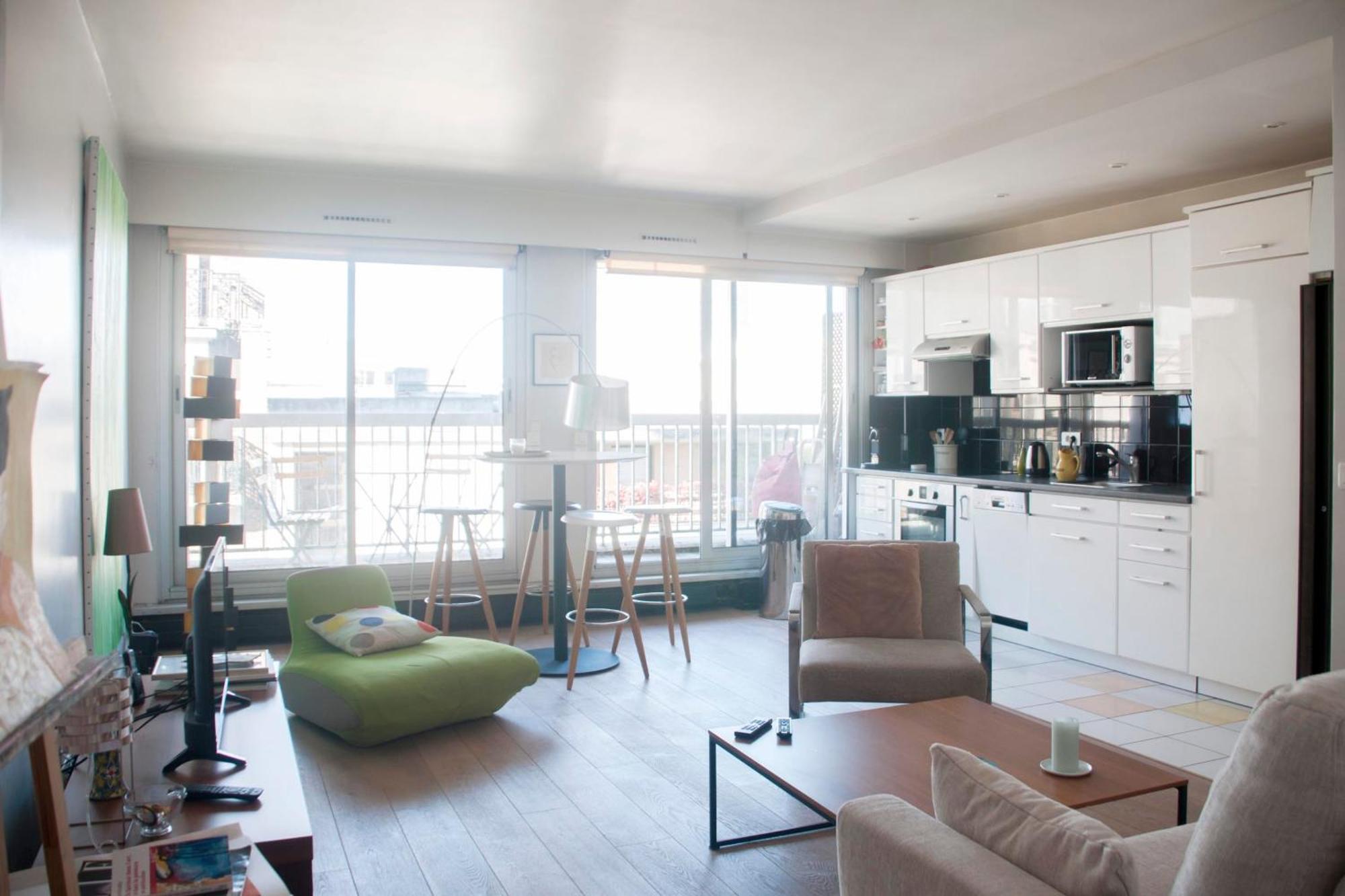 Cosy Apartment With Balcony In The Heart Of Paris Extérieur photo